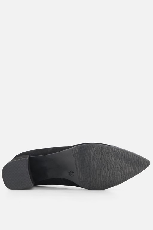 Linea Zeta Pumps zwart Suede