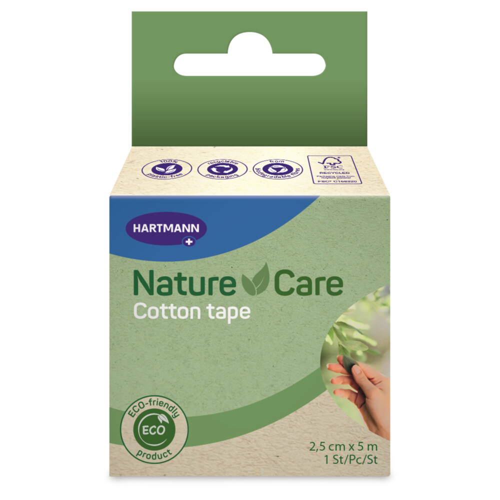 3x Nature Care (PH) Fixatietape Katoen