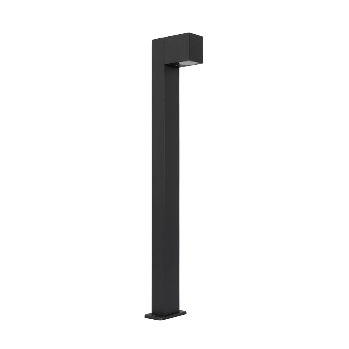 Buitenlamp donkergrijs met grondpin en kabelmof 80cm IP44 - Baleno
