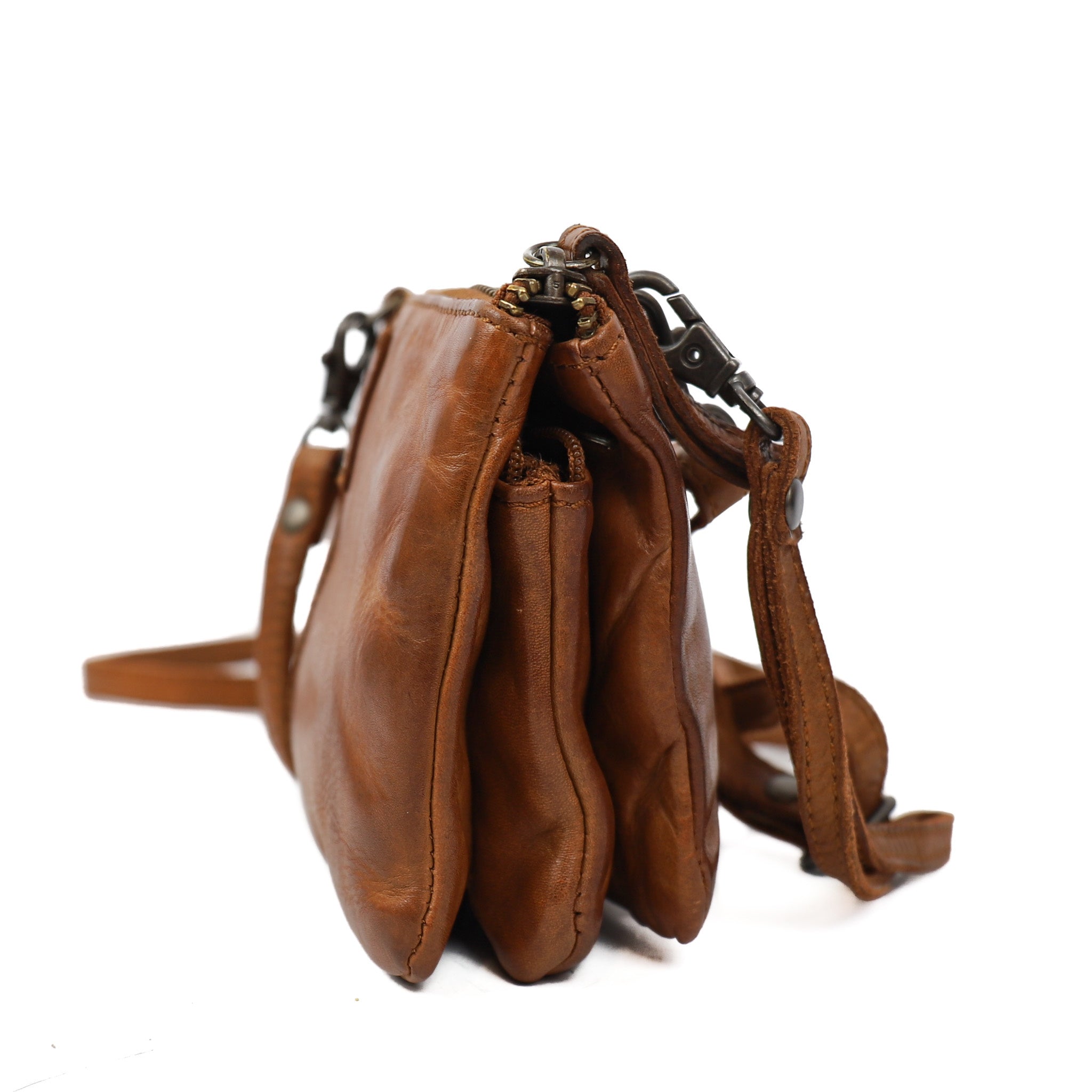 Portemonneetasje 'Umi' cognac - CL 36799 Cognac