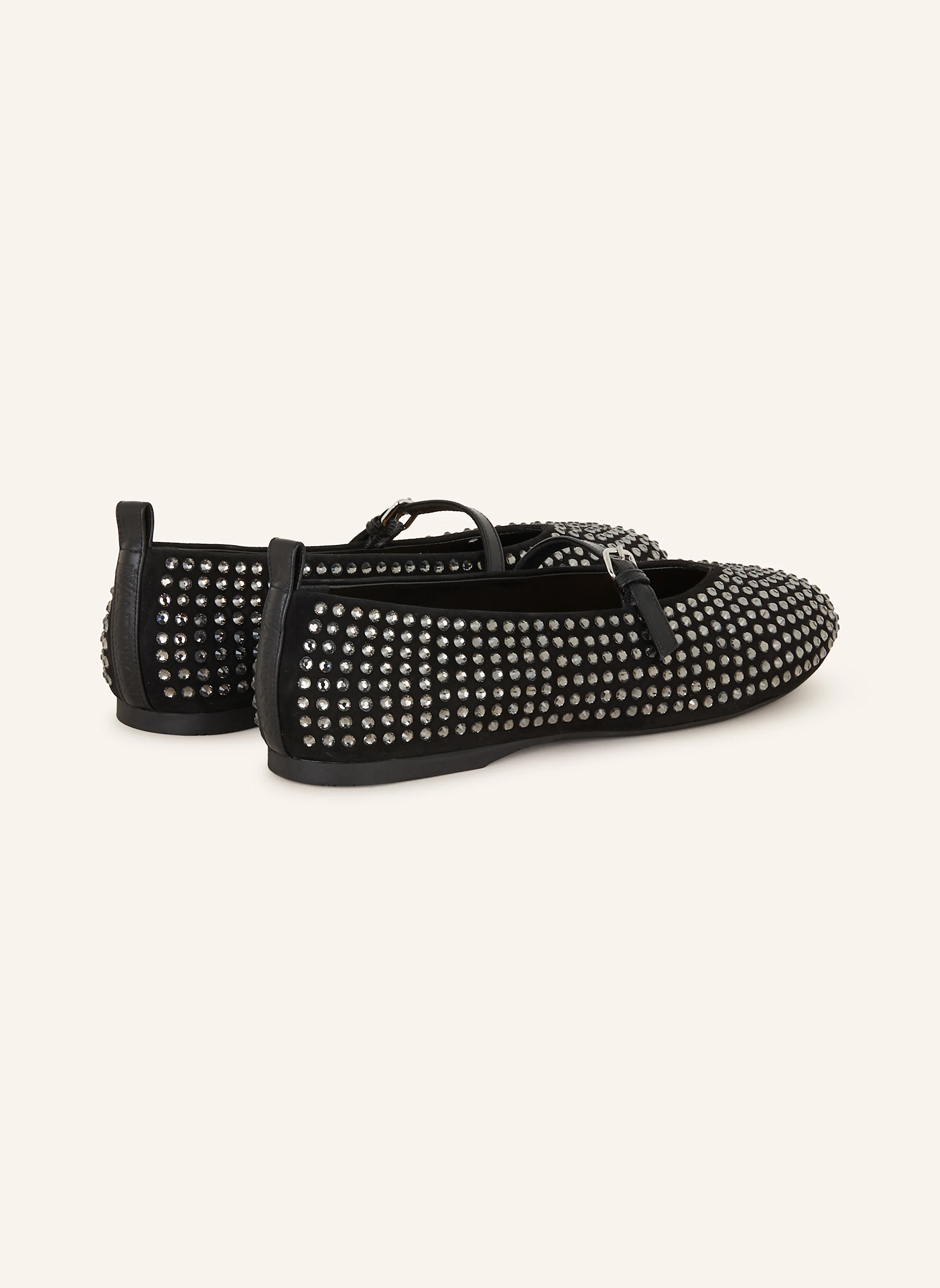 JW ANDERSON Mary-Jane-Ballerinas mit Schmucksteinen