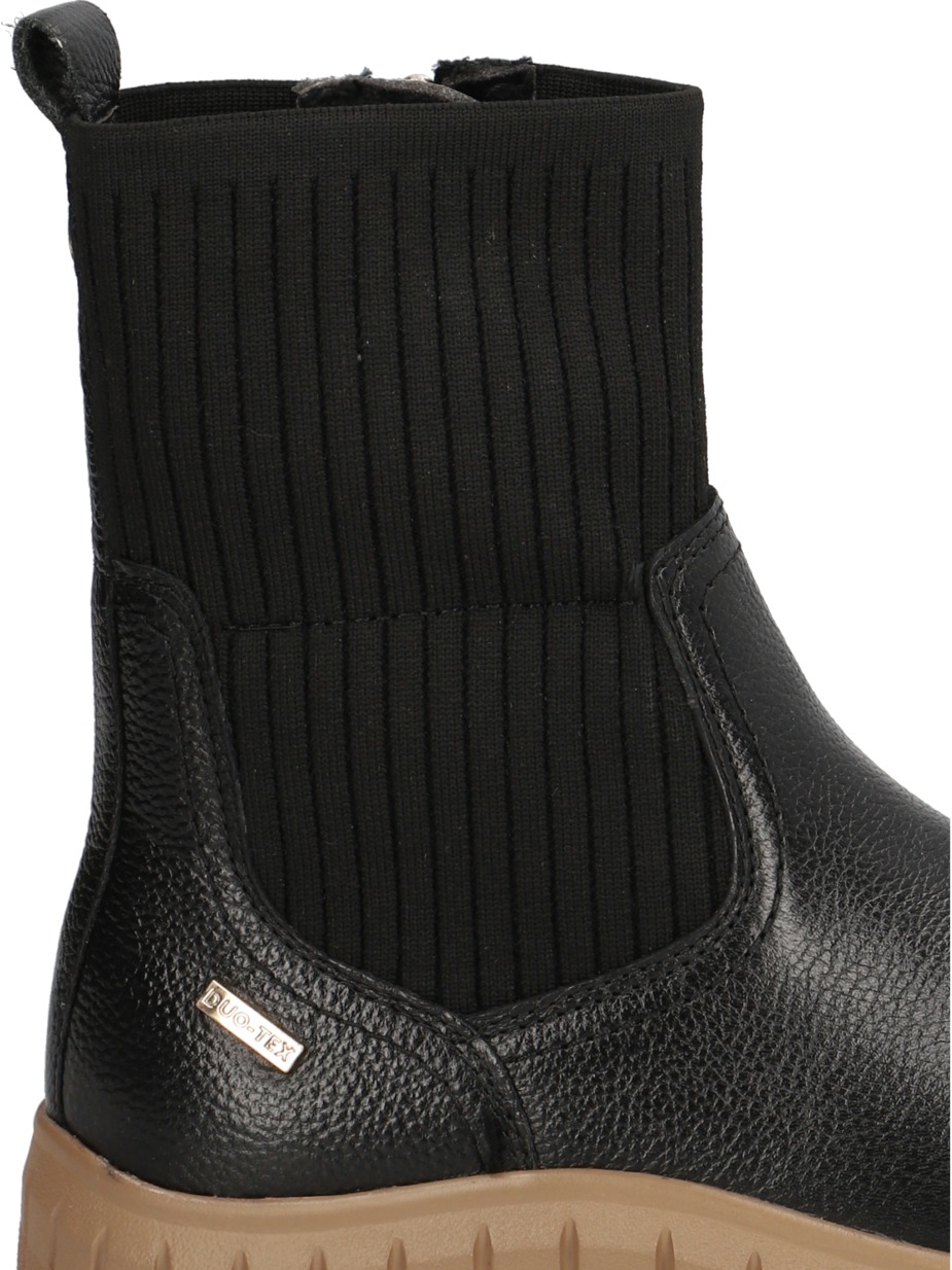 Lederkombination Chelsea Boot