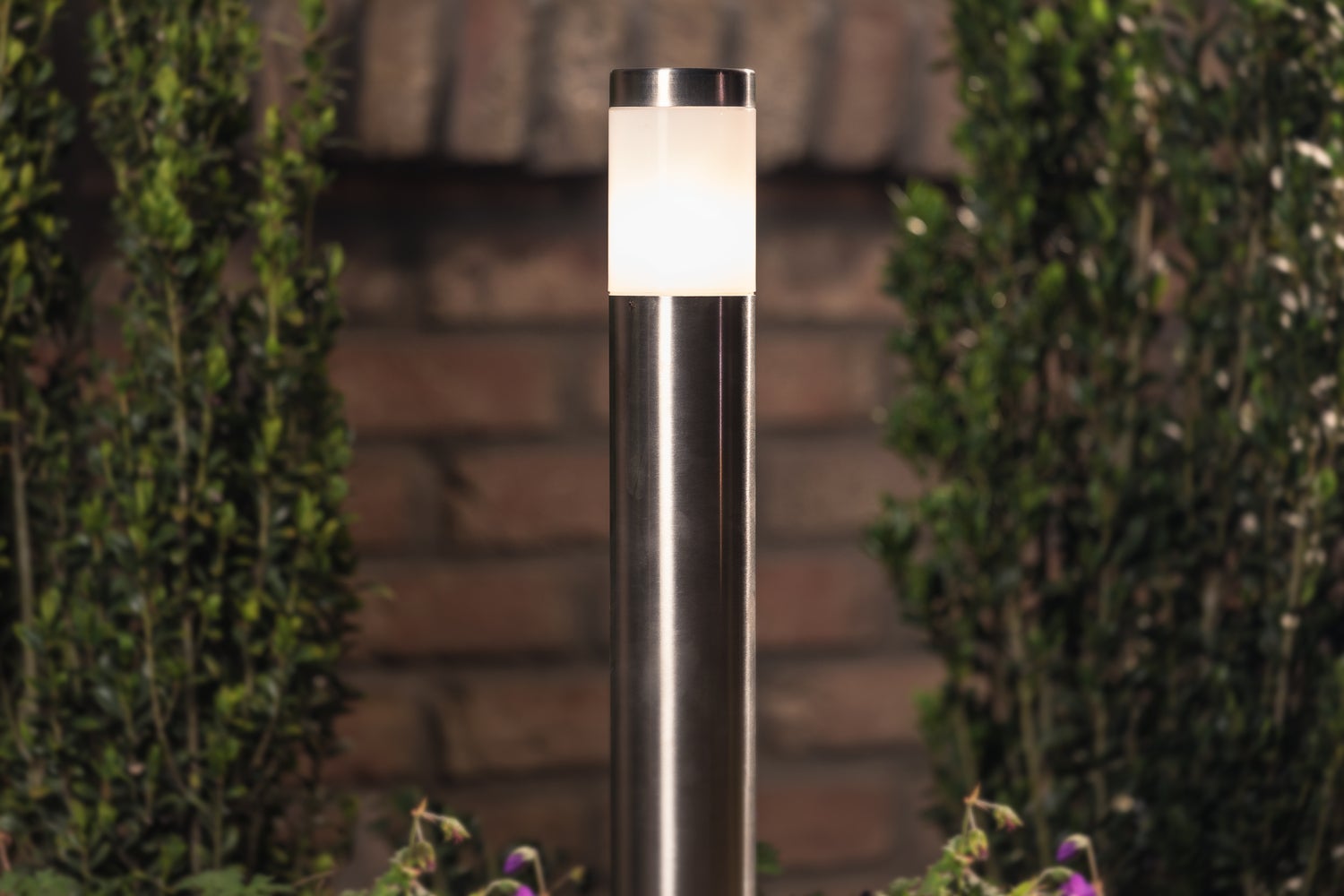 Garden Lights sokkel Albus set 3 stuks 6 x 6 x 41 cm