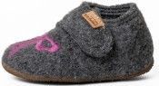 Living Kitzbühel Kids Mimi Masche Klettschuh Pantoffels (Kinderen |grijs)