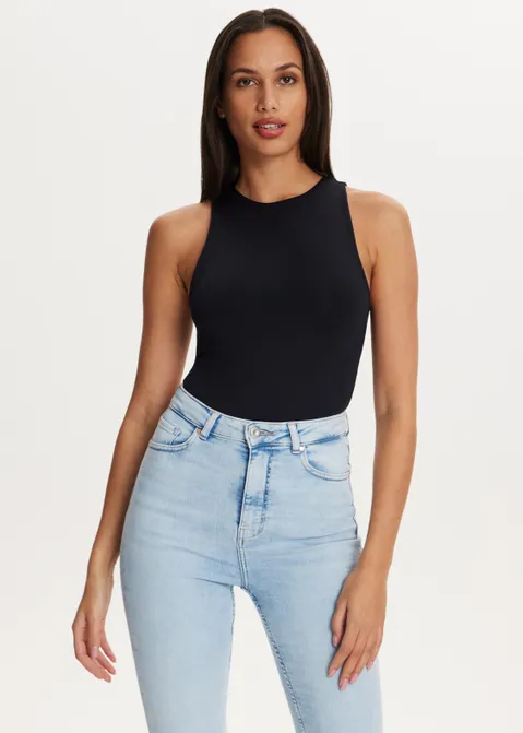 Effen body zwart (ZWART)