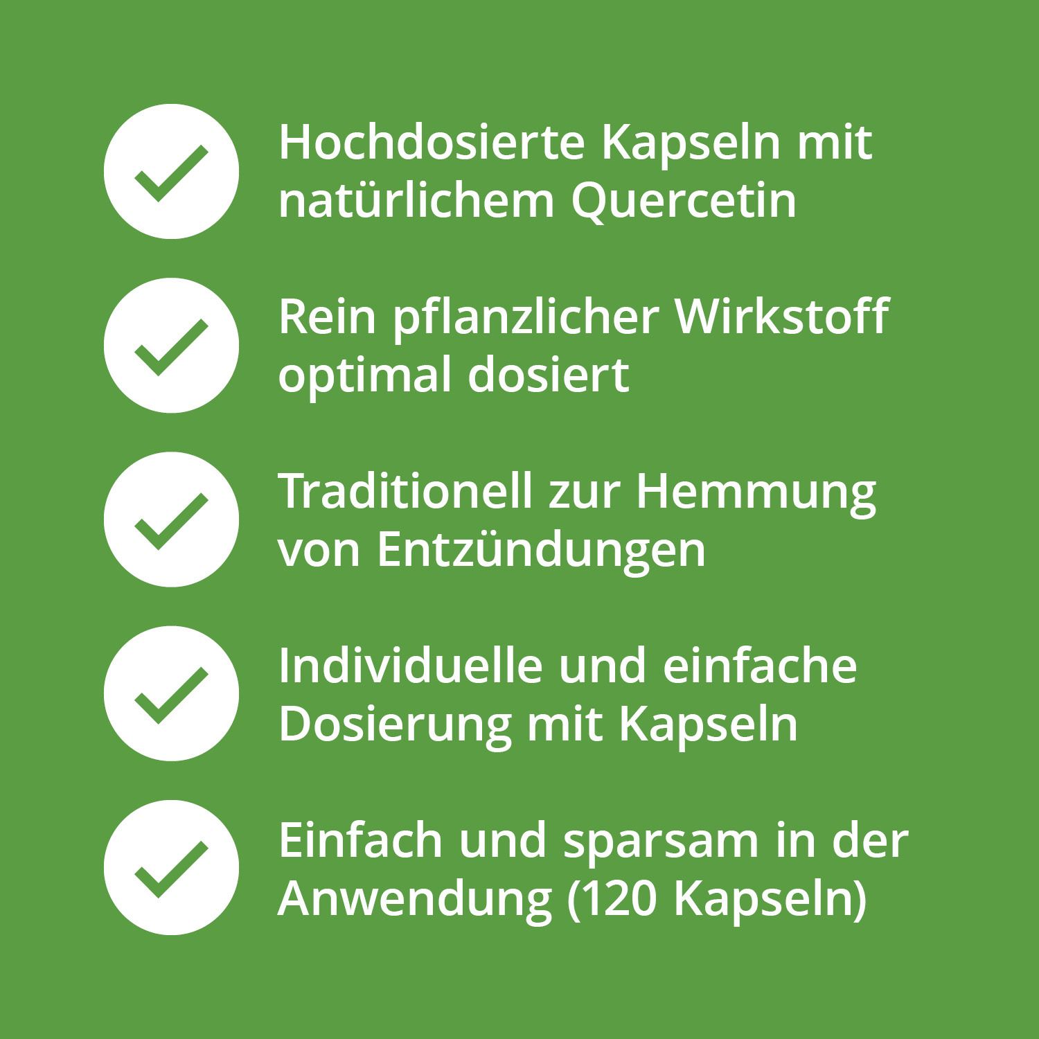 Casida® Quercetin Kapseln 500 mg