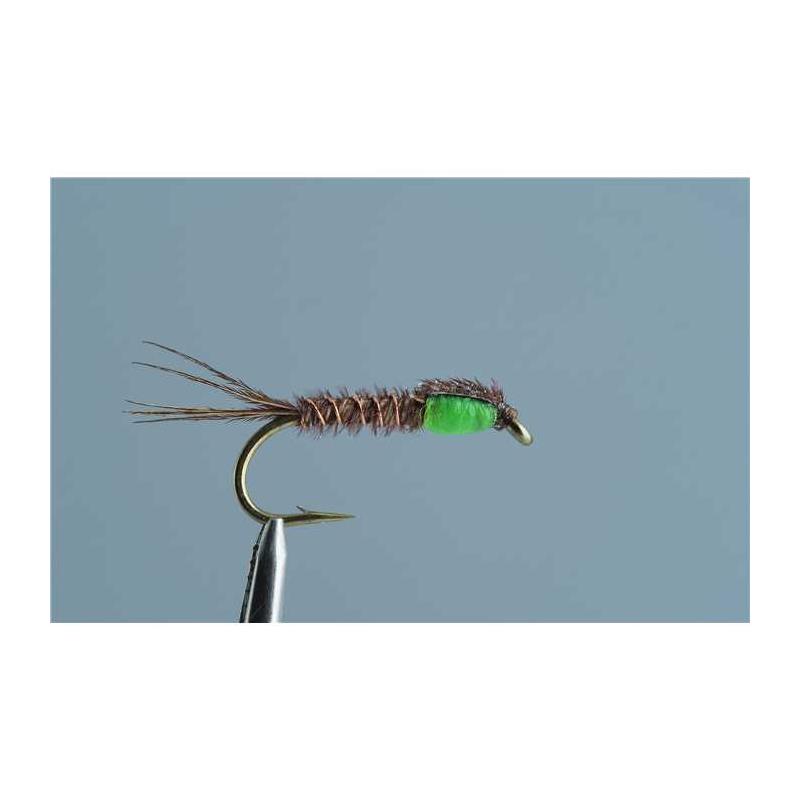 Mouche Tof Nymphe Pheasant Tail - Tete Verte