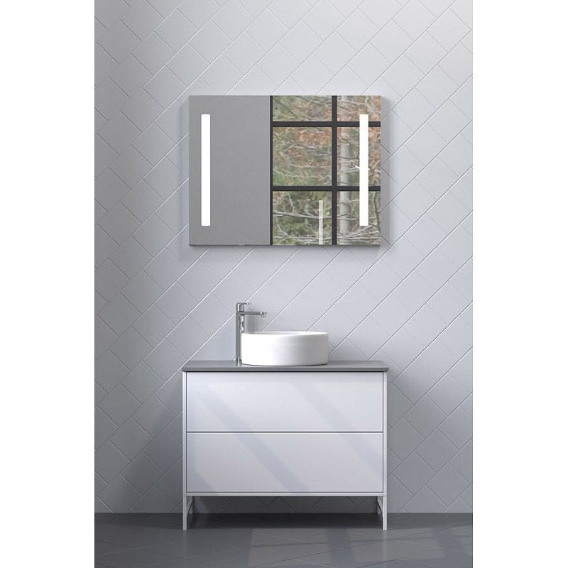 BADEROMSMØBEL CAMARGUE STOCKHOLM MED FRITTSTÅENDE SERVANT 90 CM