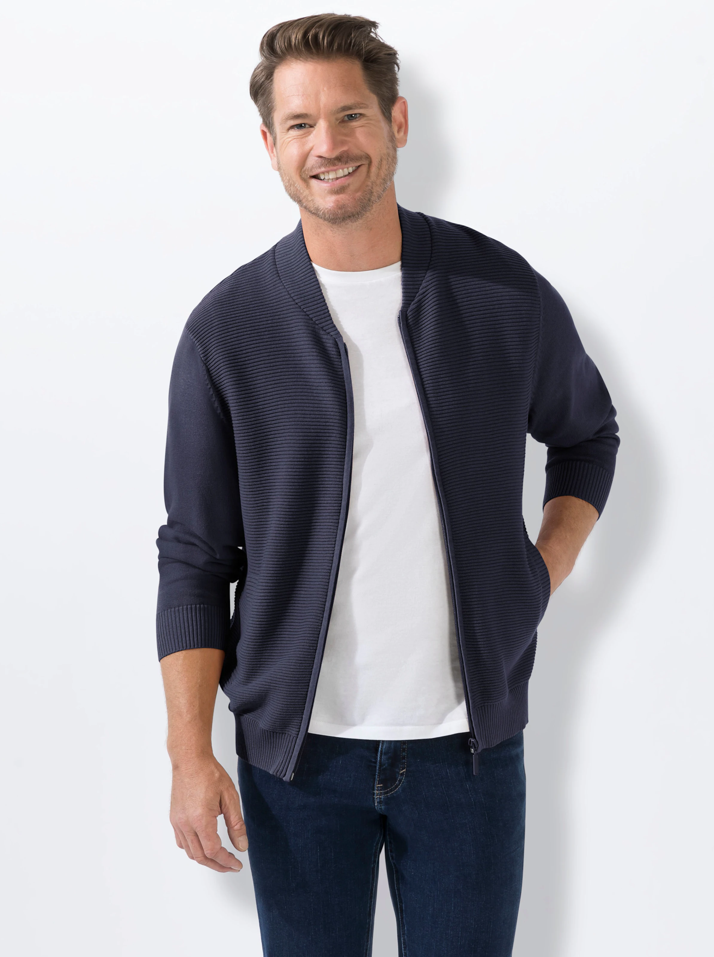 Marco Donati Strickjacke in marine