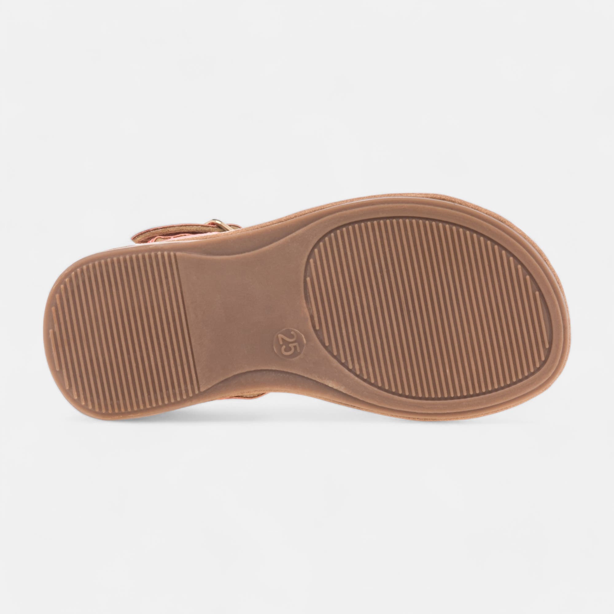Nu-pieds Fille corail