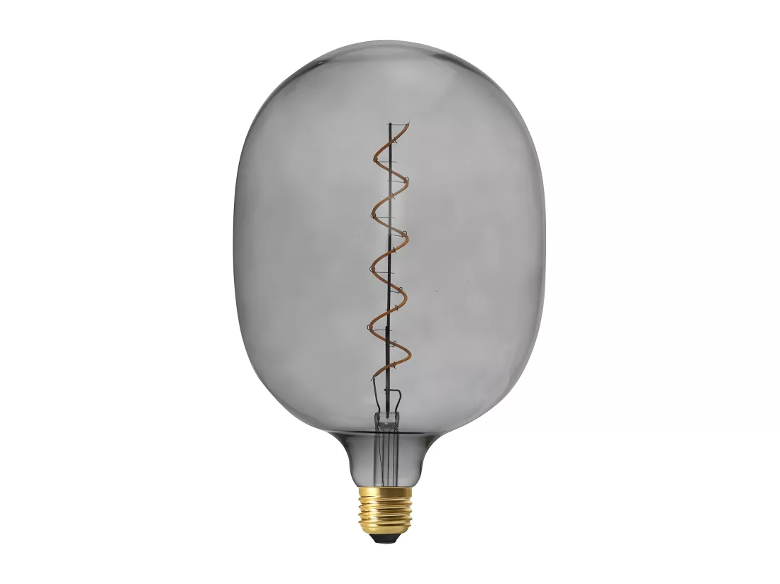 Ampoule ovale LED spirale 27 cm