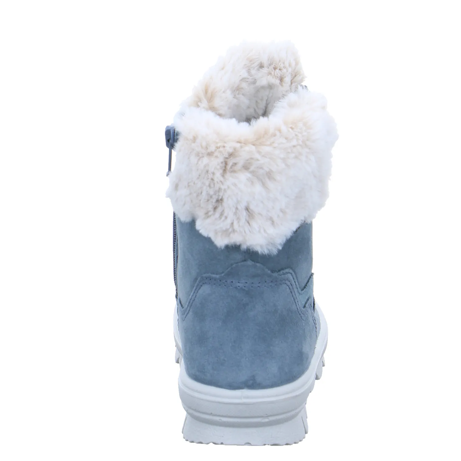 SUPERFIT Kleinkinder-Winterstiefel Blau Textil  Stiefel