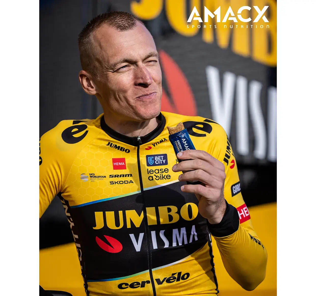 Amacx Energy Oat Sportrepen Kokosnoot 12 stuks