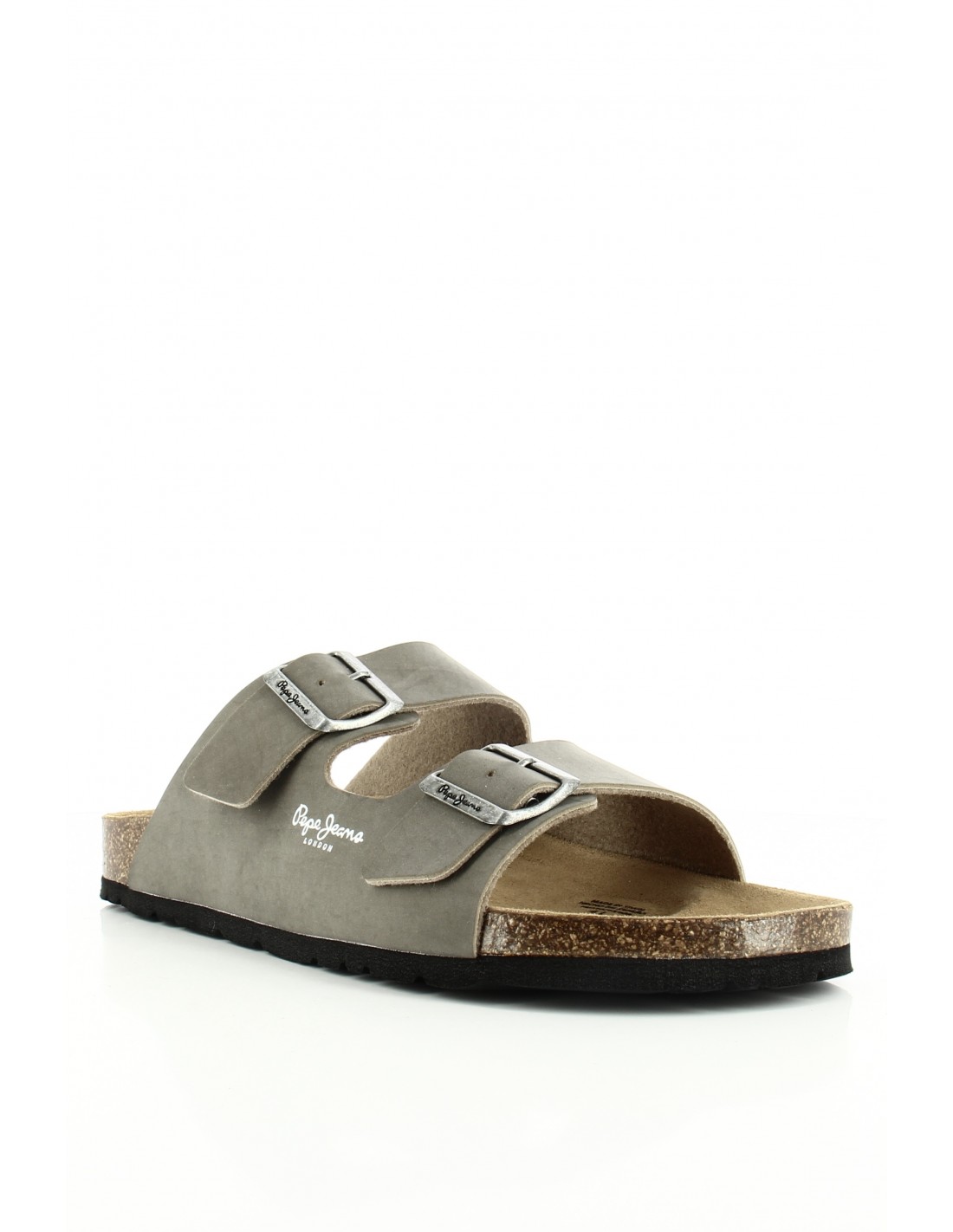 pepe jeans Mules pour homme bio m double velour gris