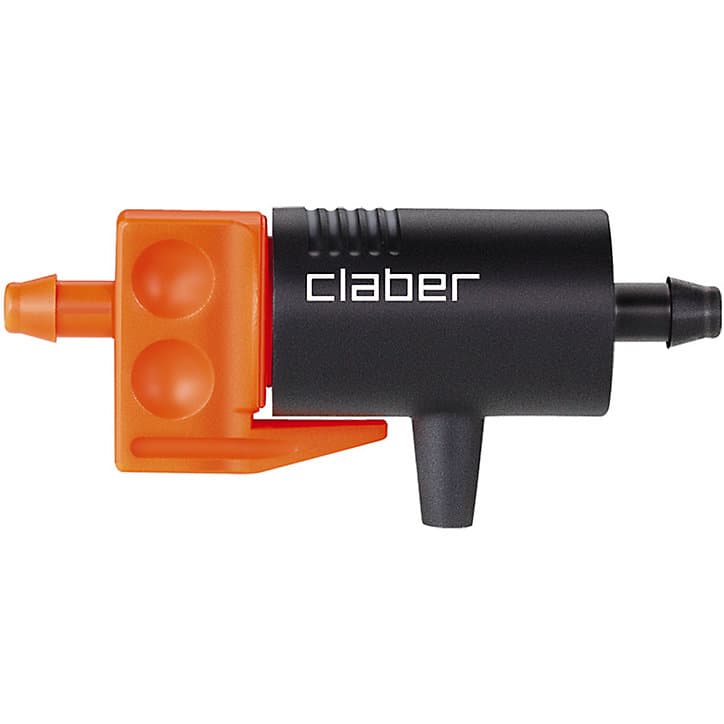 10 goutteurs en ligne Claber de 0 à 6 L/h