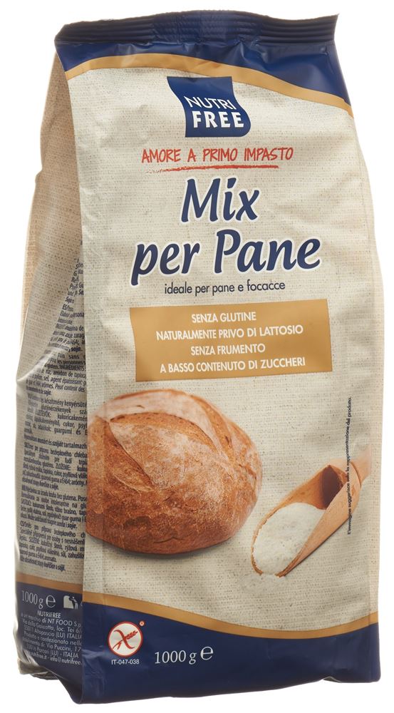 NUTRIFREE Mehlmischung Mix für Brot glutenfrei 1000 g