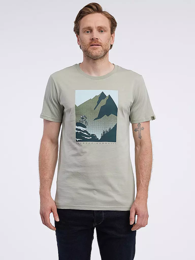 RAGWEAR T-Shirt SEVY REMAKE hellgrün