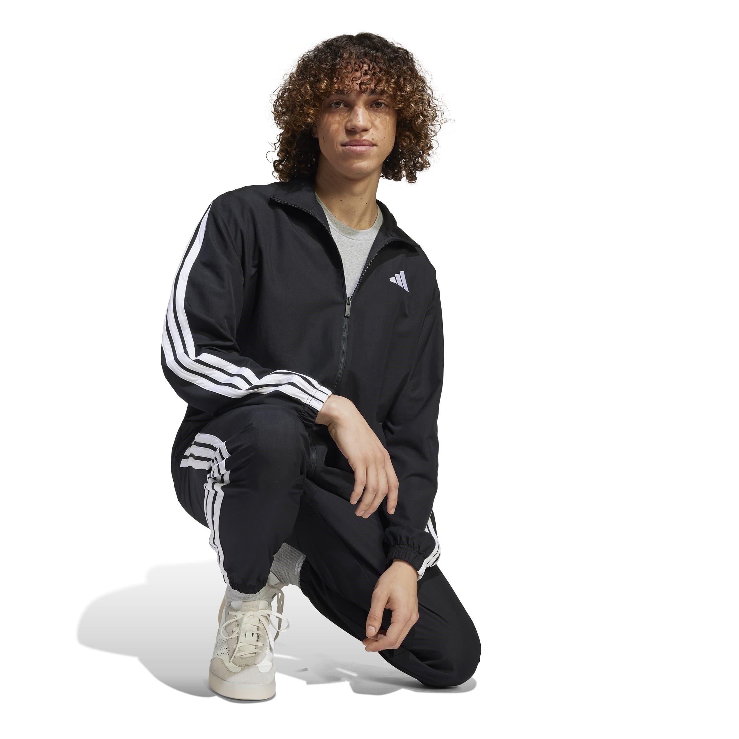 adidas 3 Stripe Tracksuit Set Adults