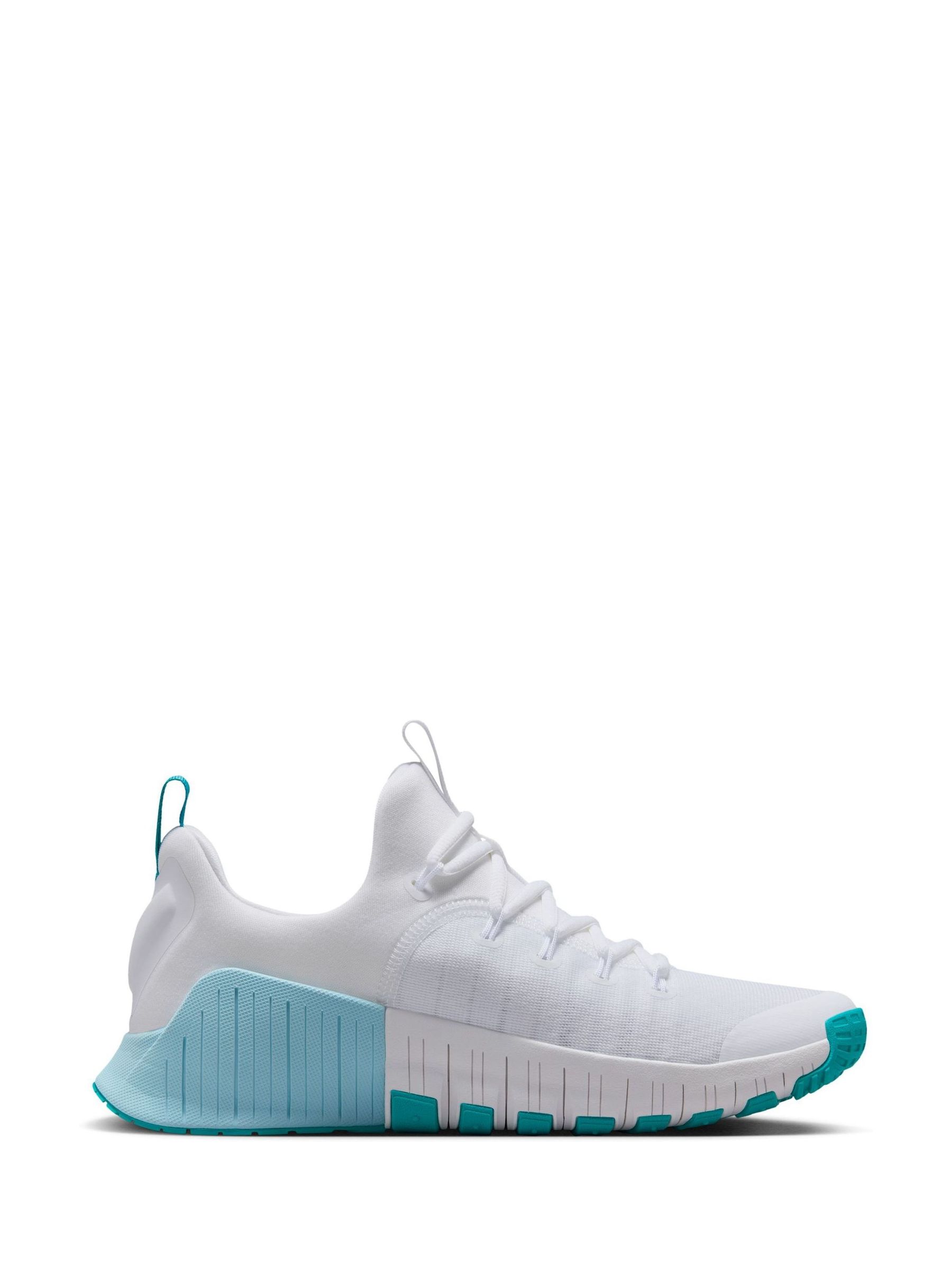 Wit blauwgroen - Nike Free Metcon 6 trainingsschoenen