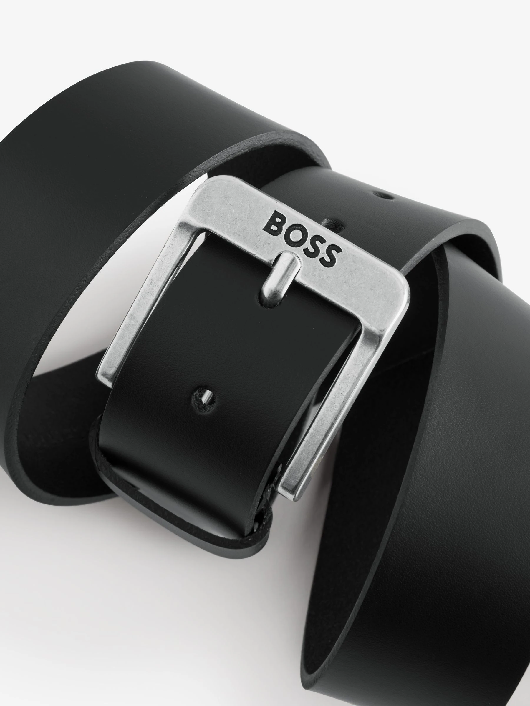 Zwart - BOSS Logo Belt