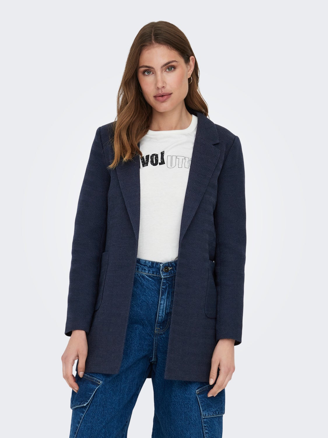 ONLBAKER-LINEA Blazer Night Sky
