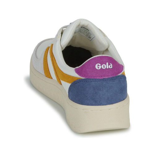 Gola - GRANDSLAM TRIDENT - Blanc / Jaune