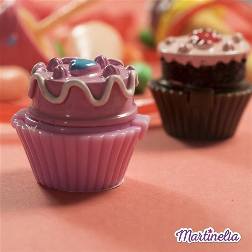 Baume à lèvres parfumé Cupcake (modèle aléatoire)