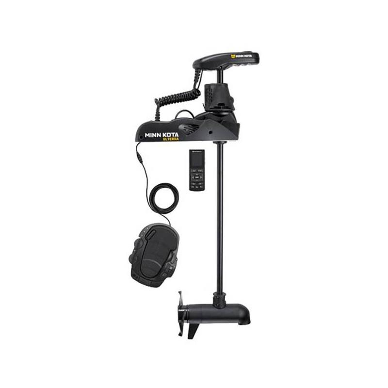 Moteur Electrique Minn Kota Ulterra 112Lbs Gps Avec Télécommande Wireless Avec Pédale Et Sonde Intégrée Dsc