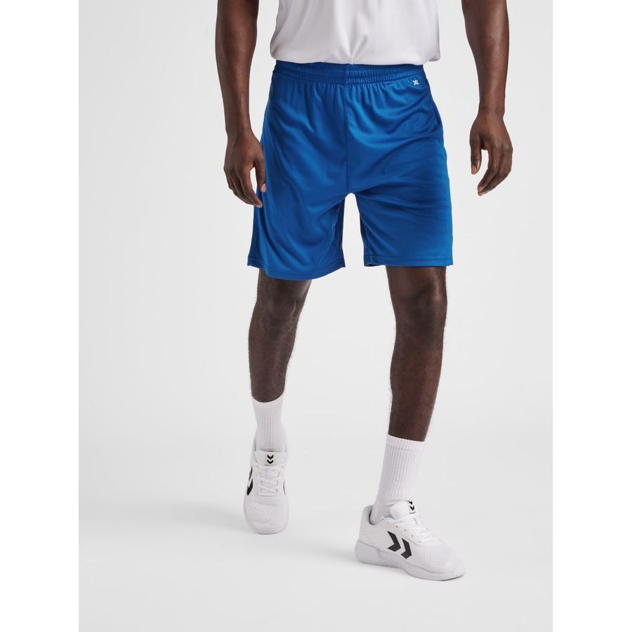 Hummel Short de Foot Core - Bleu/Blanc