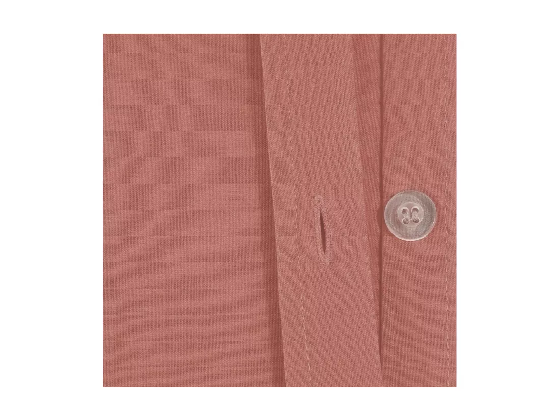 Housse de couette 2 Personnes en Coton Rose blush 240 x 220 cm