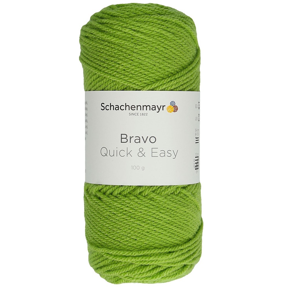 Handstrickgarn BRAVO QUICK & EASY - limone - 100g