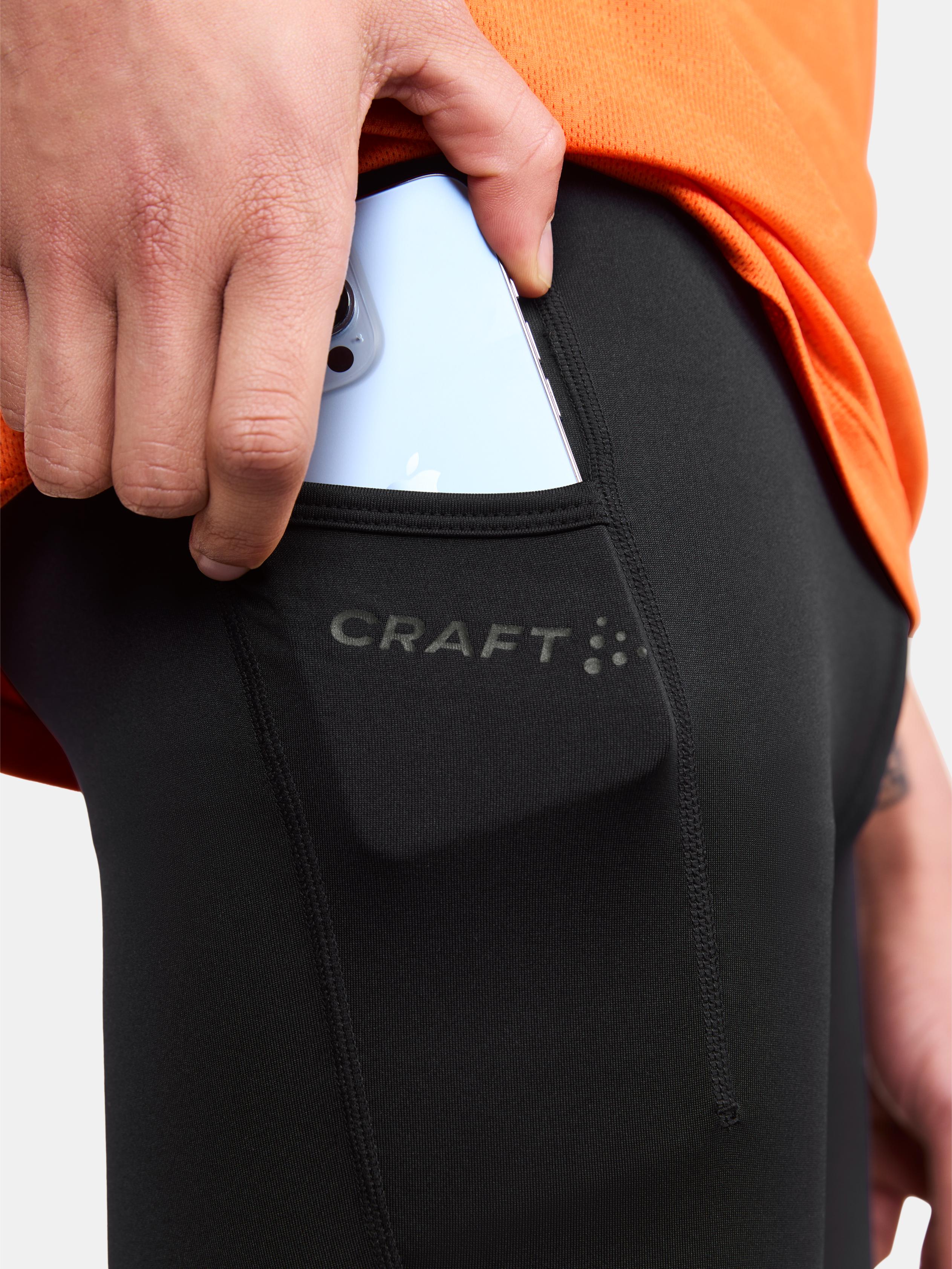 Craft Adv Essence Zip Tights Black