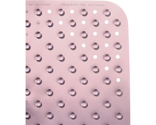 Douchemat RIDDER flat base 54 x 54 cm roze