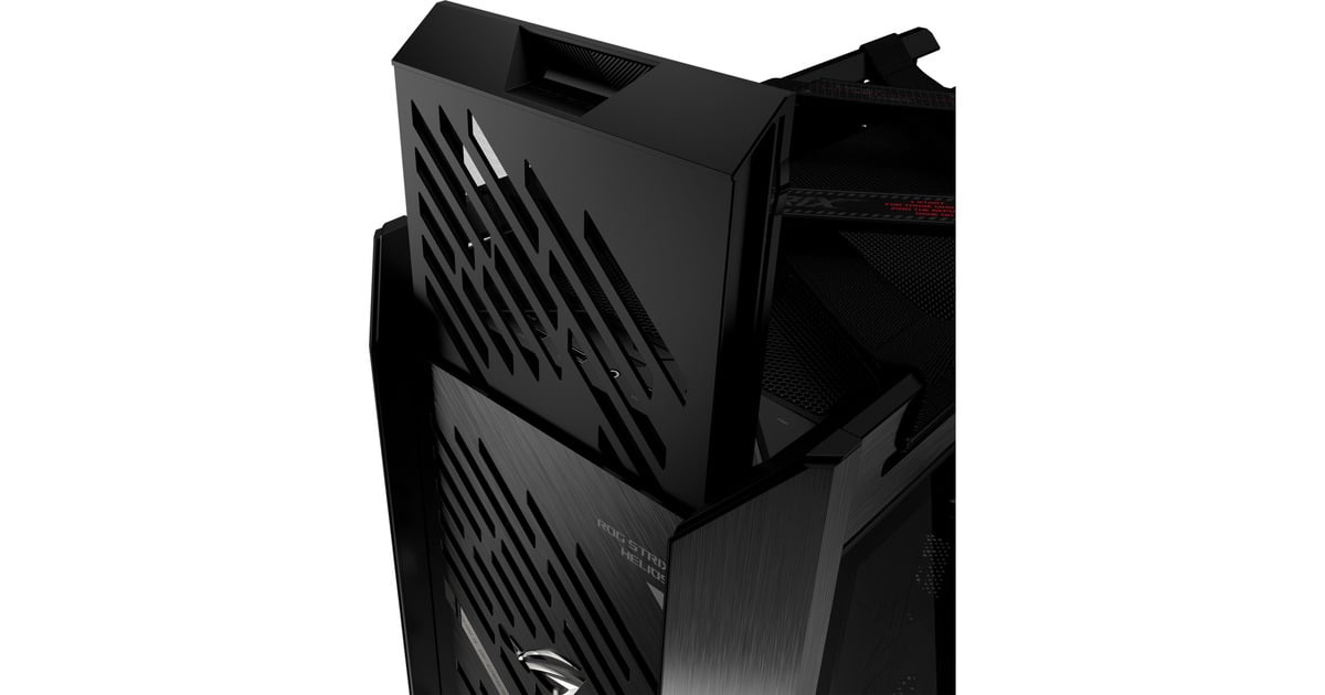 ASUSROG STRIX HELIOS II GX601S midi tower behuizing  (Zwart | 4x USB-A | 2x USB-C | RGB | Tempered Glass)
