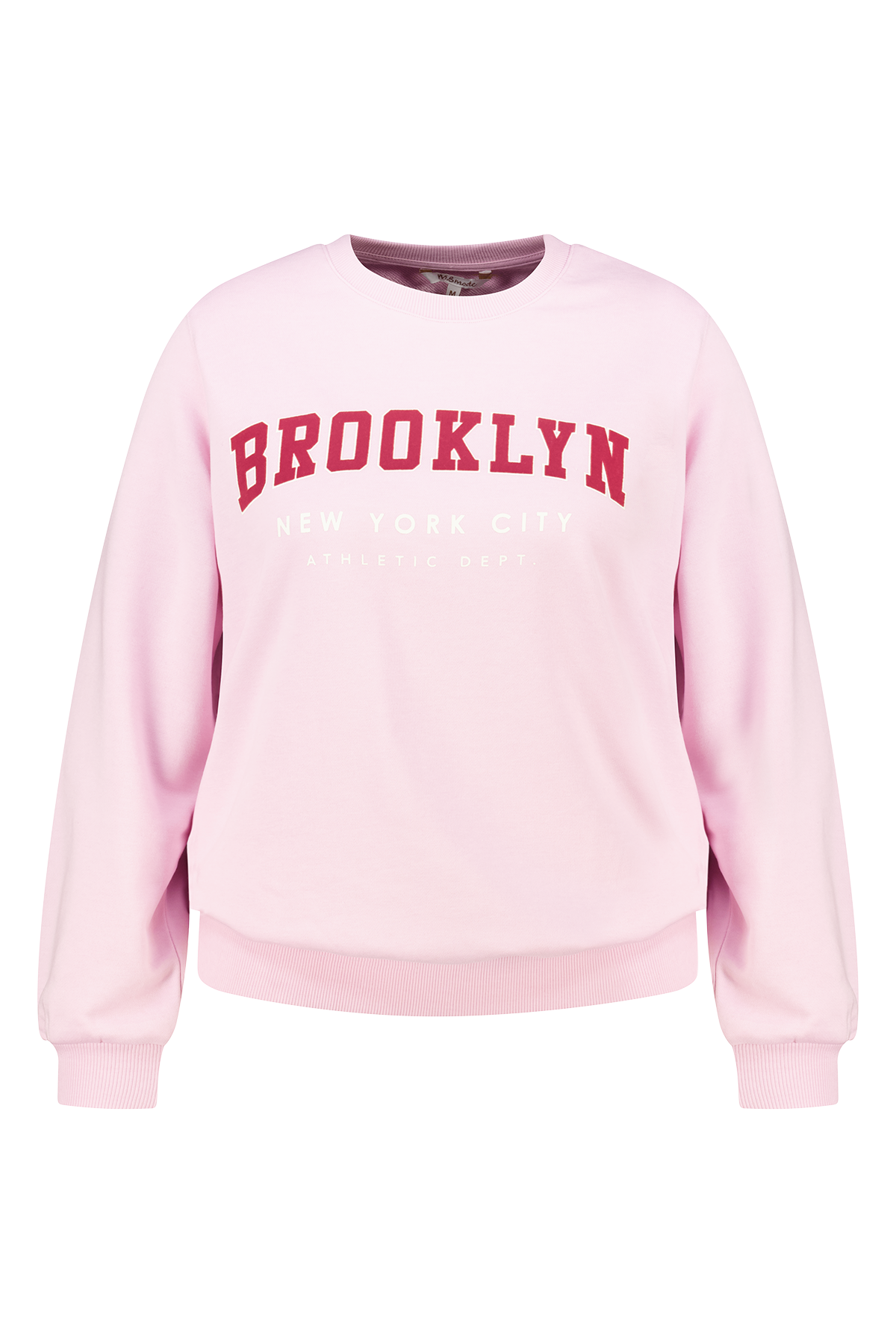 Sweater met tekst Licht pink