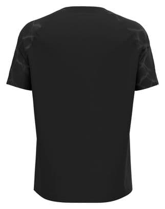 Maillot Manches Courtes Odlo Essential Print Noir