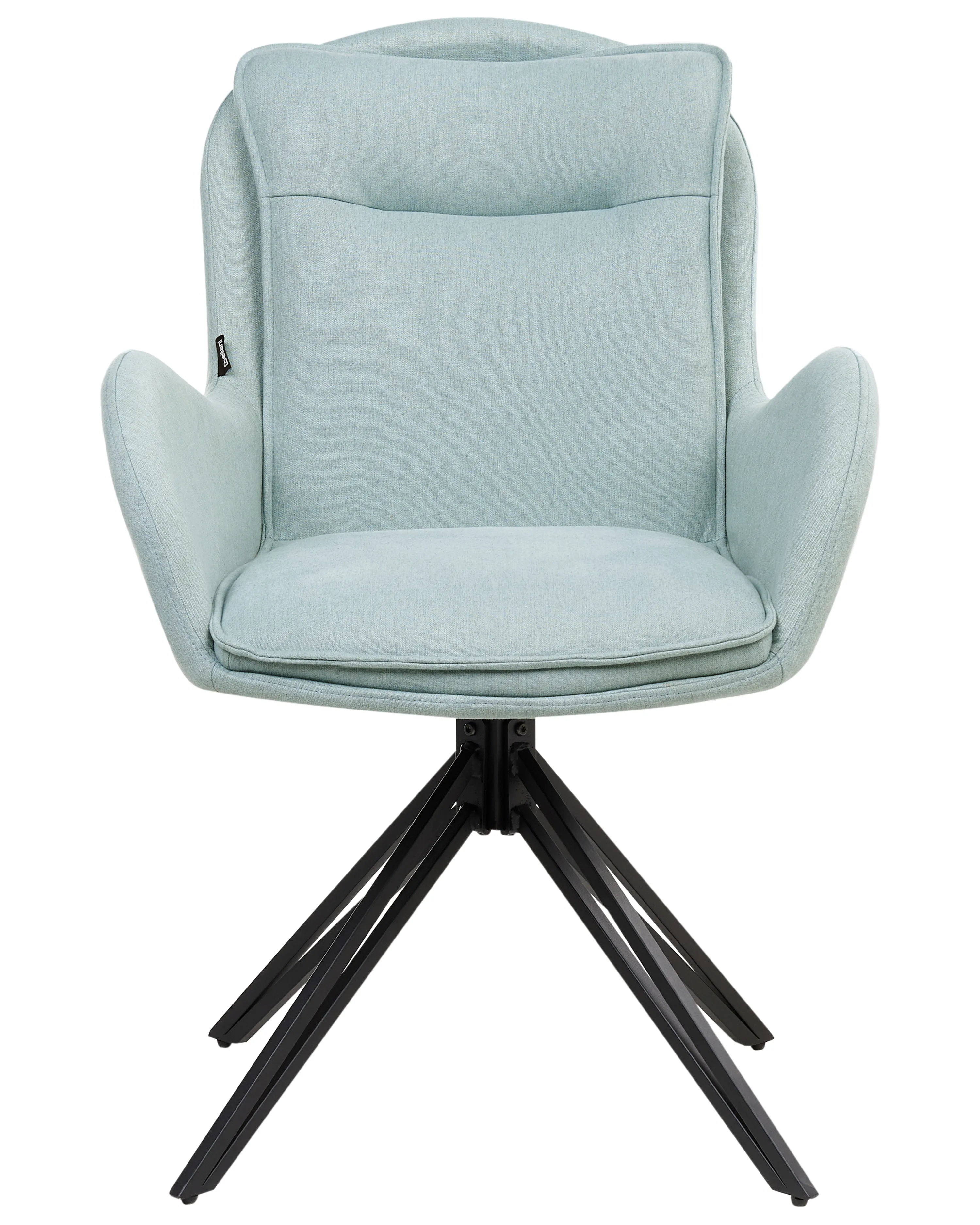 Set van 2 eetkamerstoelen draaibaar AVELAR Lichtblauw