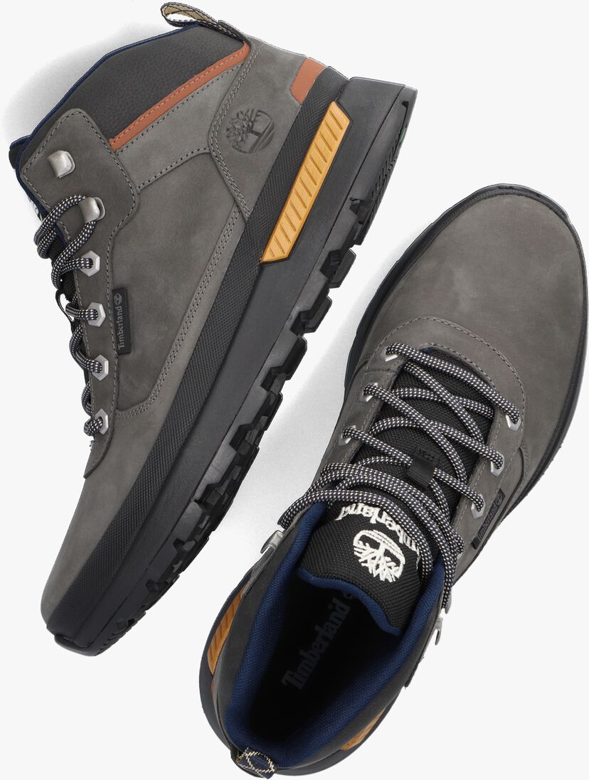 TIMBERLAND grijze timberland hoge sneaker field trekker mid lace