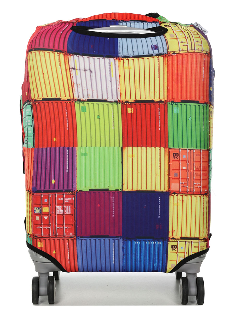 Housse de valise Periea Colourful Squares S