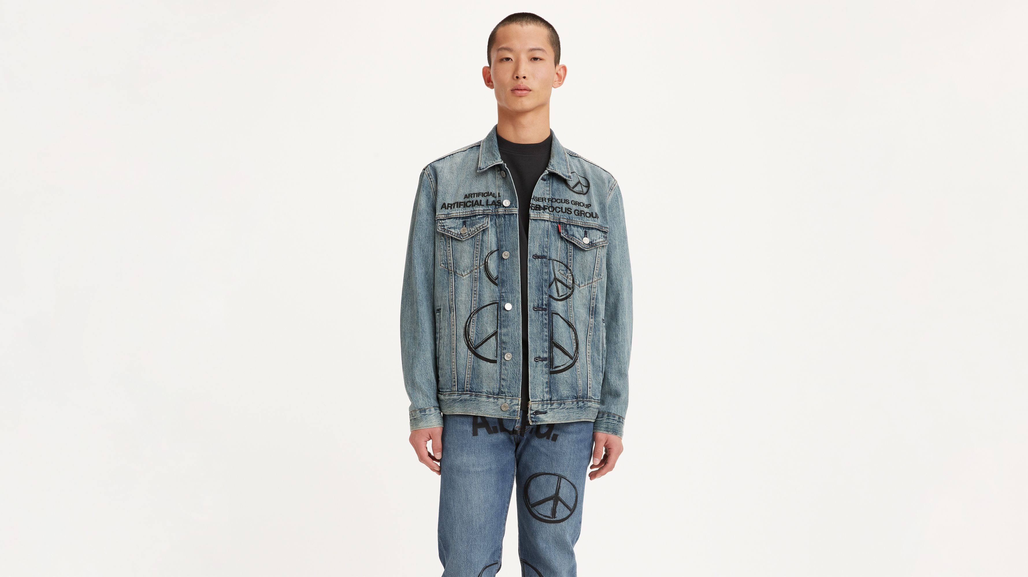 Veste Veste Trucker Levi's® X Jaden Smith - Light Indigo - Bleu