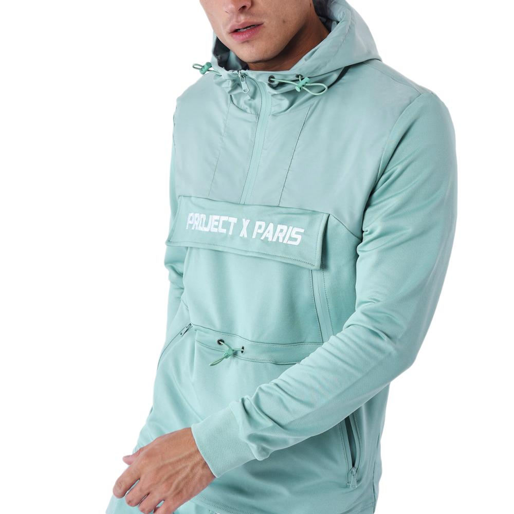 Project X Paris Sweat à Capuche Bleu Homme Project X Paris 2322010