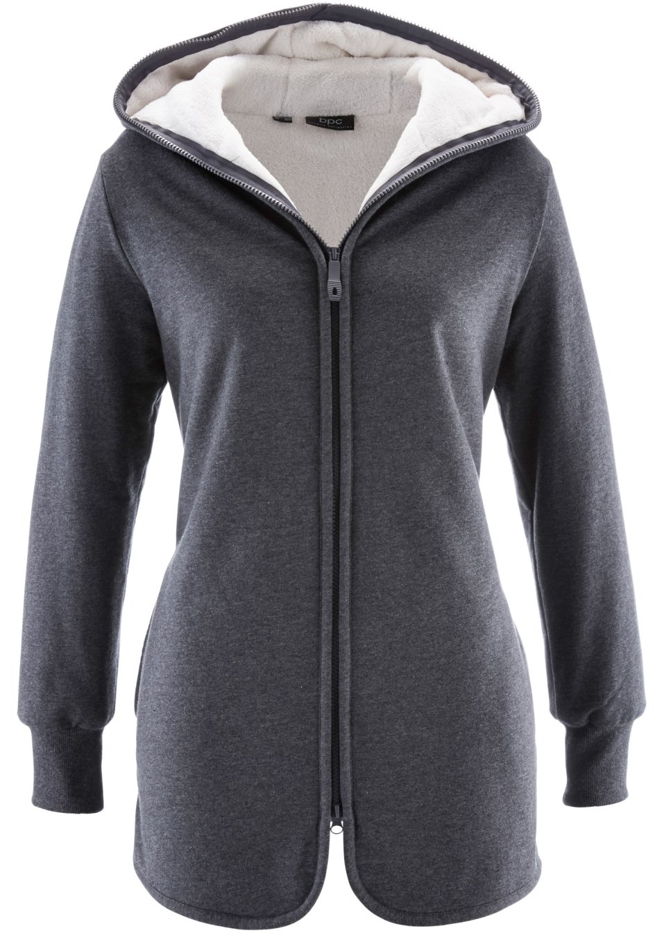 Veste sweat avec polaire