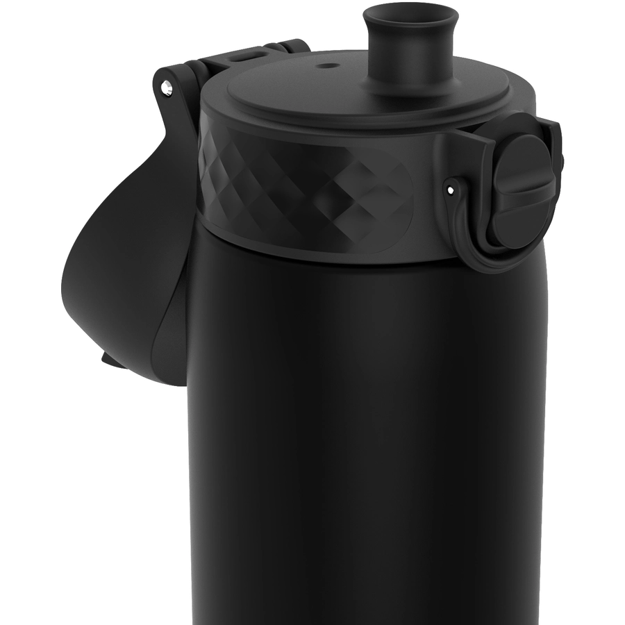 ion8 Trinkflasche auslaufsicher 500 ml schwarz