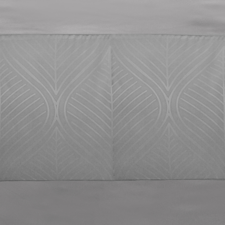 Dekbedovertrek Embossed Berlin - Zandgrijs