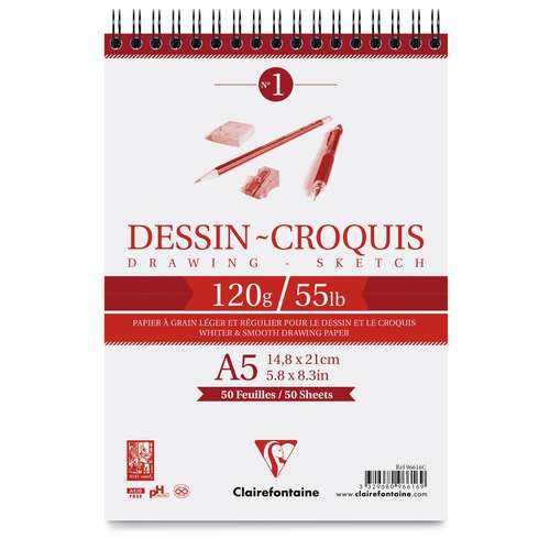Clairefontaine Zeichenblock 