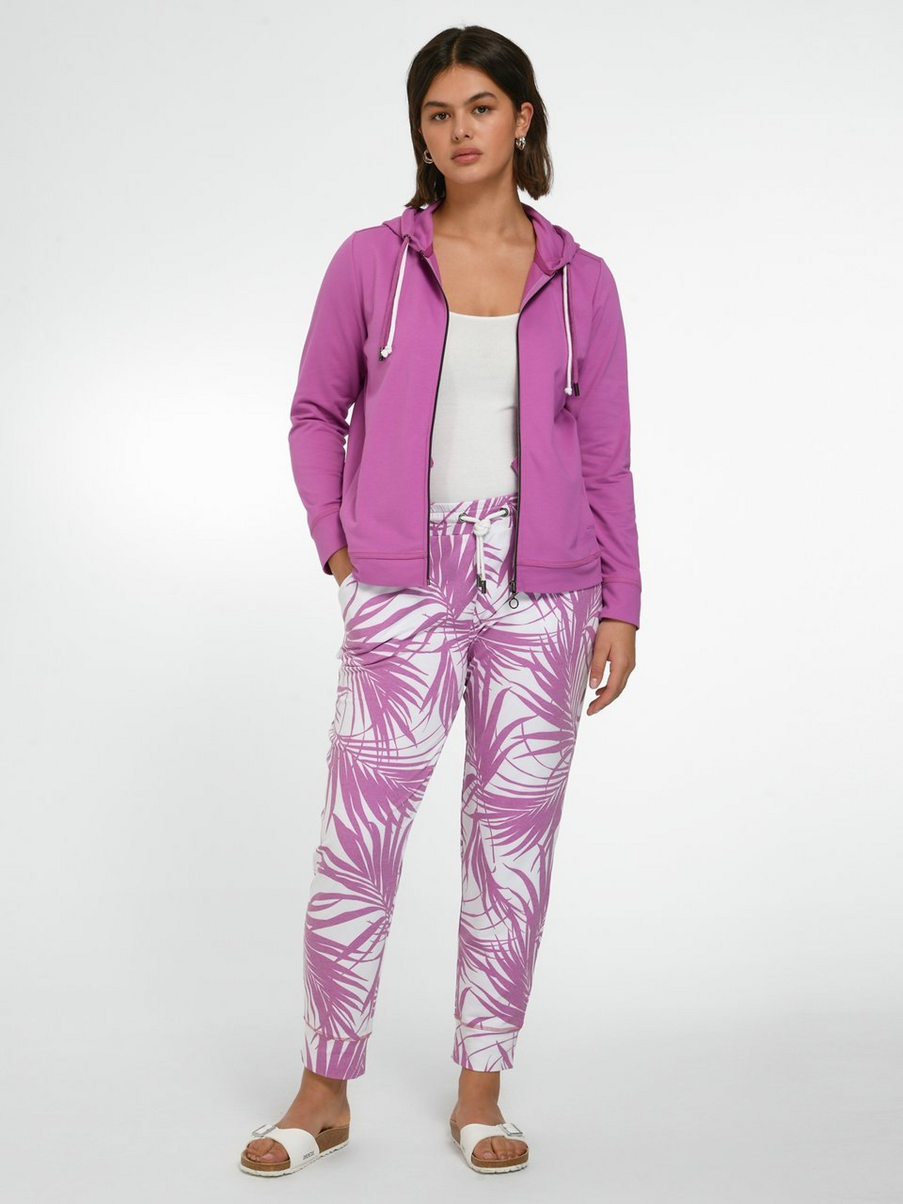 Knöchellange Sweat-Hose