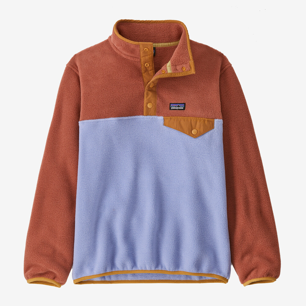 Leichter Synchilla Snap-T Fleece-Pullover für Kinder