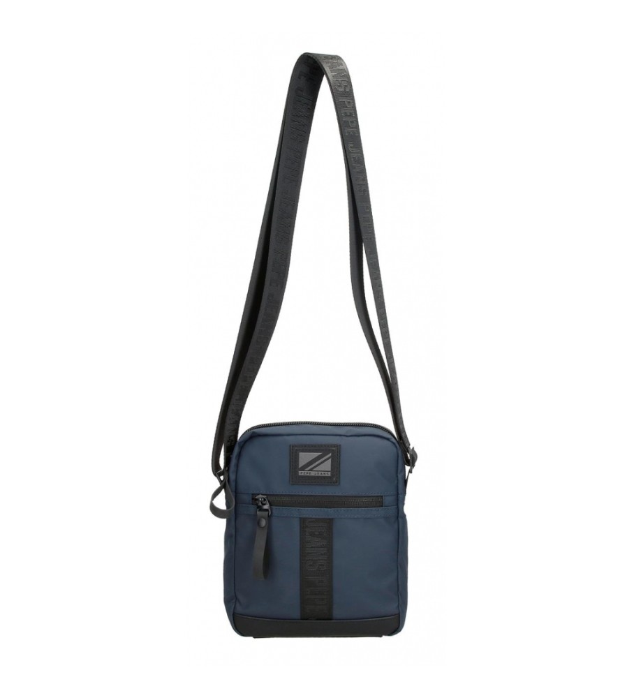 Bolsa de ombro média Pepe Jeans Hoxton azul marinho