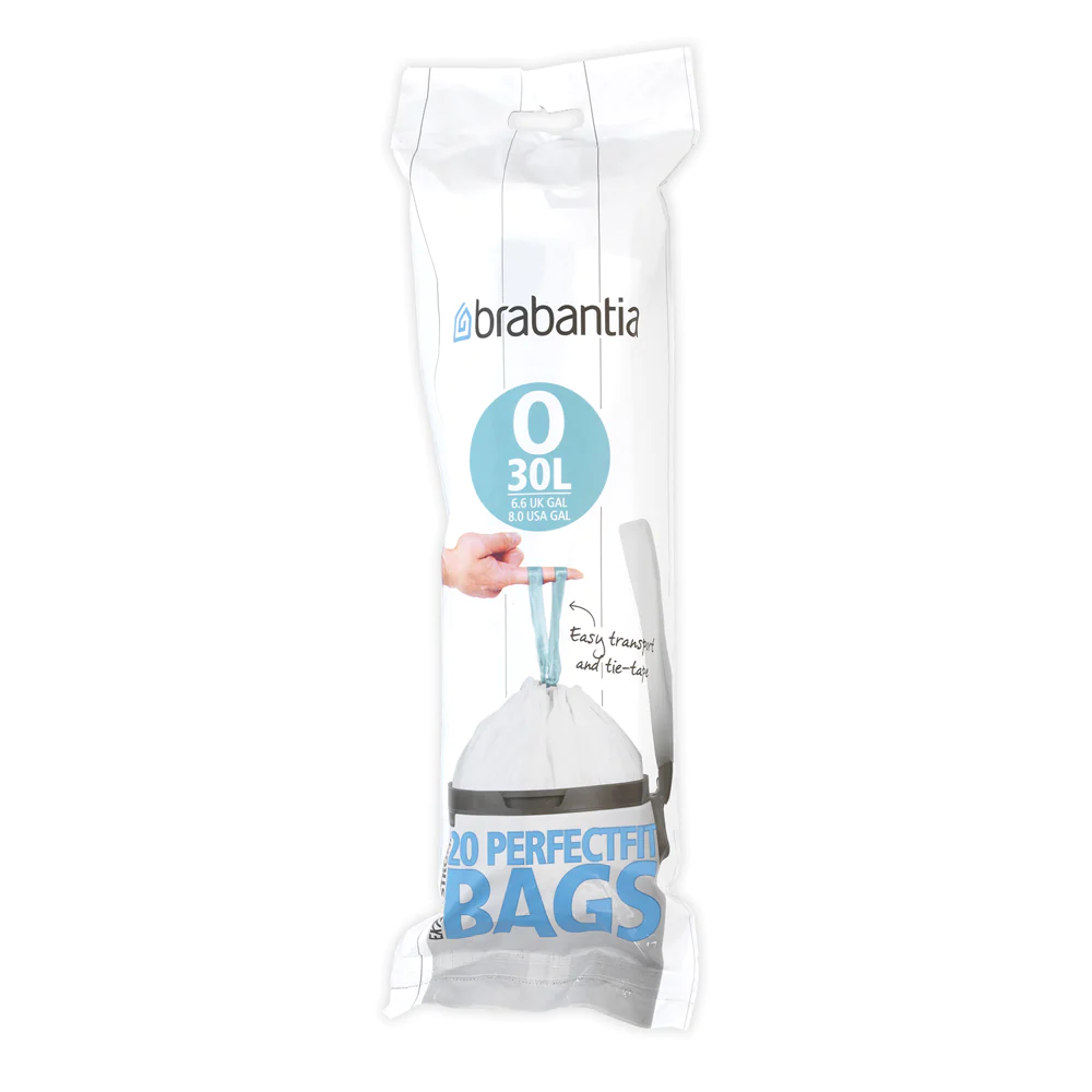 Rouleau de 20 sacs poubelles 30 l Code O Brabantia