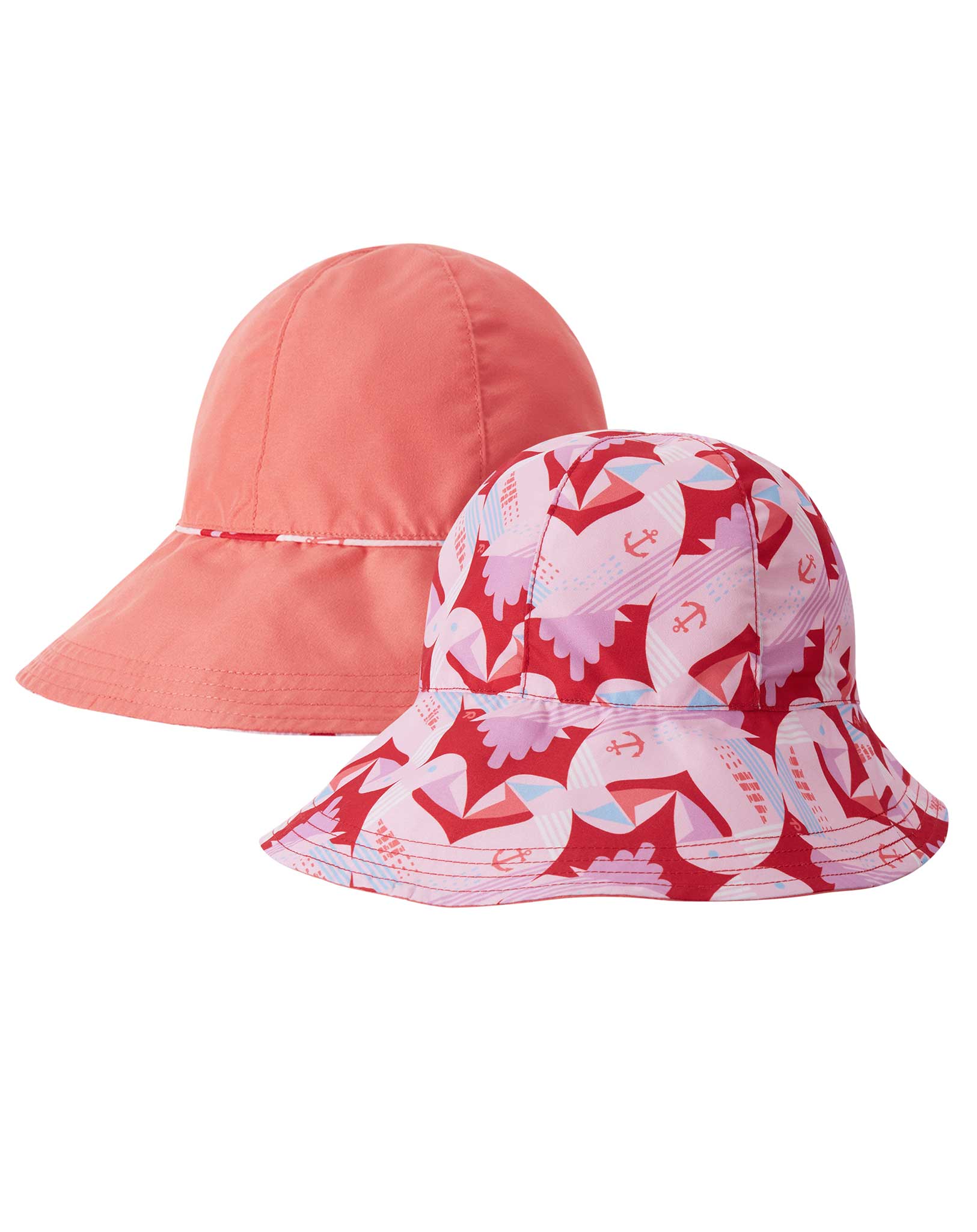 UV-Wende-Hut VIIRI in misty red